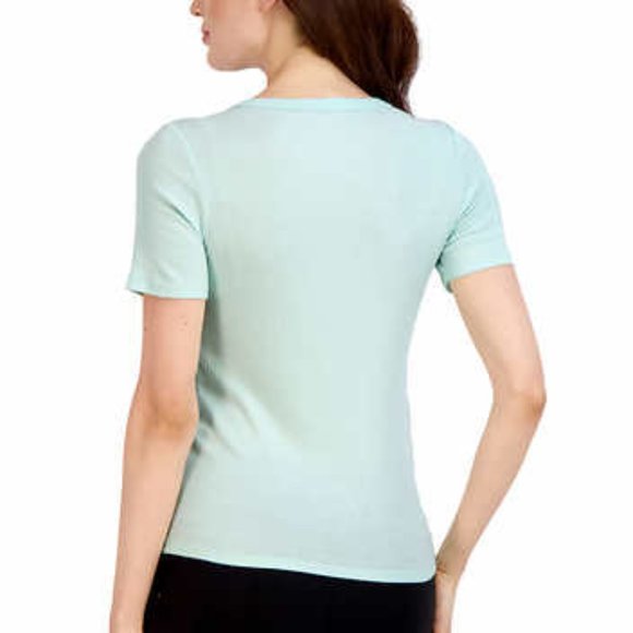 Lucky Brand Ladies’ Ribbed Crew, 3-pack NIB Size L - Picture 6 of 6